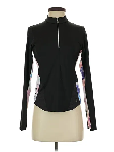Pre-owned Sofibella Long Sleeve Turtleneck In Black