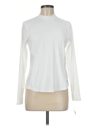 Pre-owned Sofibella Long Sleeve Turtleneck In Ivory