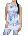 Sofibella Setting The Bar Tank In Echo In Blue