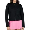 Sofibella Staples Womens Golf Jacket In Black