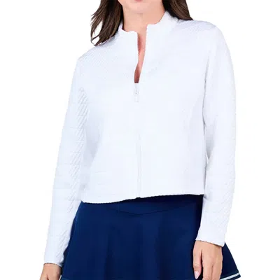Sofibella Staples Womens Golf Jacket In White