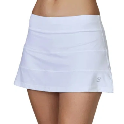 Sofibella Uv Colors 13in Womens Tennis Skirt In White