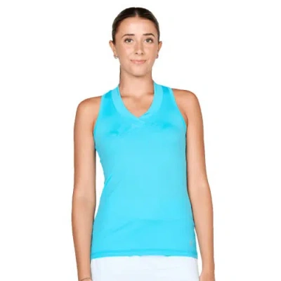 Sofibella Uv Colors Racerback Womens Tennis Tank Top In Blue
