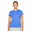 Sofibella Uv Colors Short Sleeve Womens Tennis Shirt In Blue