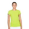 Sofibella Uv Colors Short Sleeve Womens Tennis Shirt In Green