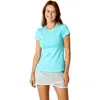 Sofibella Uv Colors Short Sleeve Womens Tennis Shirt In Multi