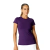 Sofibella Uv Colors Short Sleeve Womens Tennis Shirt In Purple