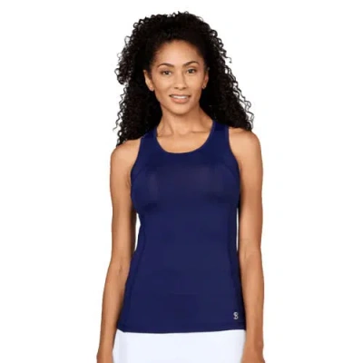 Sofibella Uv Colors Womens Tennis Tank Top In Blue