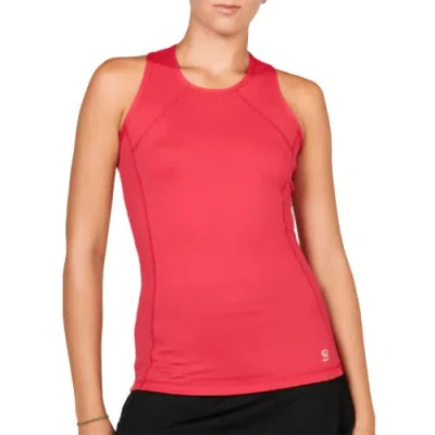Sofibella Uv Colors Womens Tennis Tank Top In Pink