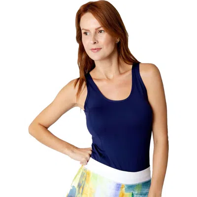 Sofibella Uv Colors X Womens Tennis Tank Top In Blue