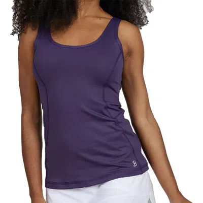 Sofibella Uv Colors X Womens Tennis Tank Top In Purple