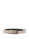 Sofie D Hoore 15mm Wide Belt In Neutral