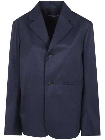 Sofie D Hoore Blazer Revere Collar "cyrano" In Gray