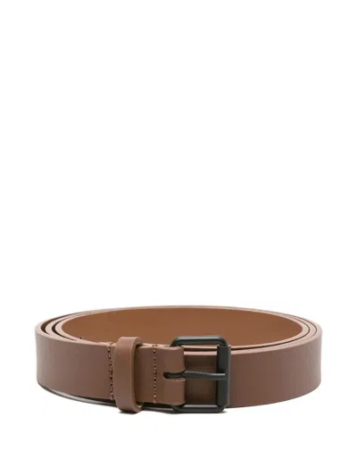 Sofie D Hoore Classic Belt In Brown