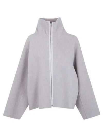 Sofie D Hoore Jacket High Neck "calipso" In Beige