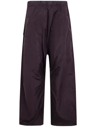 Sofie D Hoore Pack Loose Fit Low Crotch Pants Zip Pockets In Purple