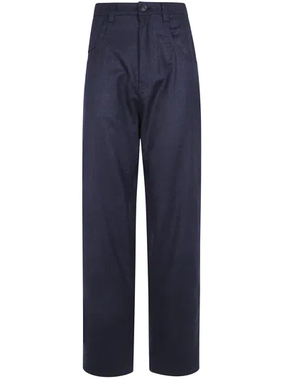 Sofie D Hoore Trousers Low Crotch "phill" In Blue