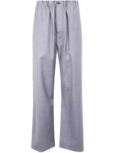 Sofie D Hoore Pijamas Wool Trousers Clothing In Gray