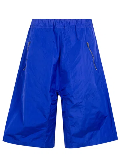 Sofie D Hoore "pond" Relaxed With Zippockets Extra Low Crotch Short In Blue