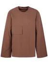 Sofie D Hoore Round Neck Pochet Shirt Clothing In Brown