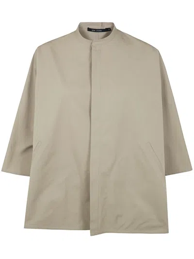 Sofie D Hoore Shirt With Cut-on Sleeve And 2 Pockets Clothing In Beige