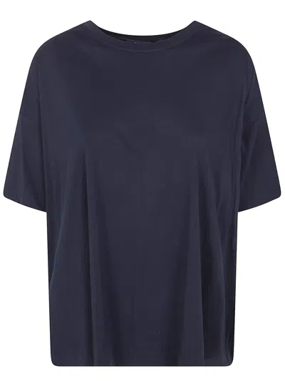 Sofie D Hoore Tilly Crew Neck Short Sleeves Oversize In Blue