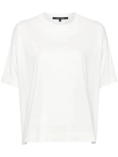 Sofie D Hoore "tilly" Crew Neck Short Sleeves Oversize In White