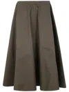 SOFIE D HOORE SOFIE D HOORE WIDE MIDI SKIRT WITH BIG PATCHED POCKETS CLOTHING