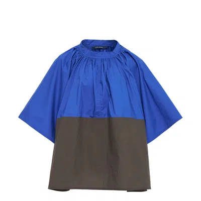 Sofie D'hoore Aline Combi Hem Top In Blue