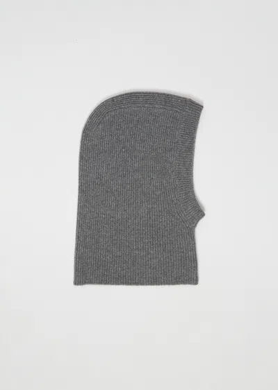 Sofie D'hoore Azuki Cashmere Balaclava In Metal Melange