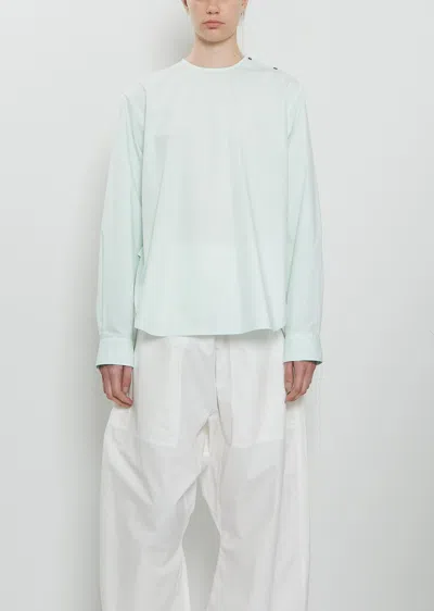 Sofie D'hoore Barel Cotton Pullover Shirt In Green