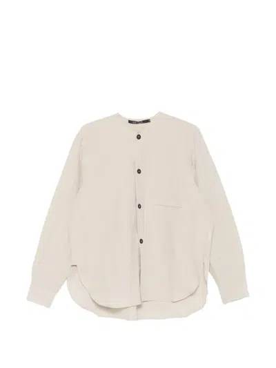 Sofie D'hoore Barna Button Pocket Shirt In Gray