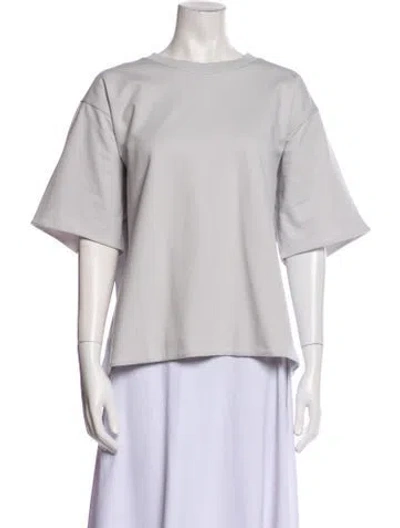 Pre-owned Sofie D'hoore Bateau Neckline Short Sleeve T-shirt W/ Tags In Blue