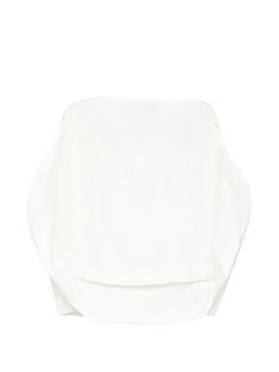 Sofie D'hoore Batwing-sleeve Panelled Top In White