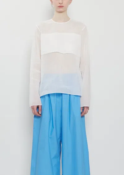 Sofie D'hoore Beebee Organdy Shirt In White