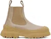 Sofie D'hoore Woman Ankle Boots Taupe Size 7 Leather In Neutral