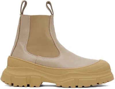 Sofie D'hoore Beige Fabulous Boots In Sahara