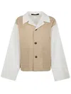 Sofie D'hoore Bi-color Long Sleeve Jacket