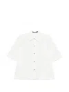 Sofie D'hoore Biscay Buttoned Shirt In White