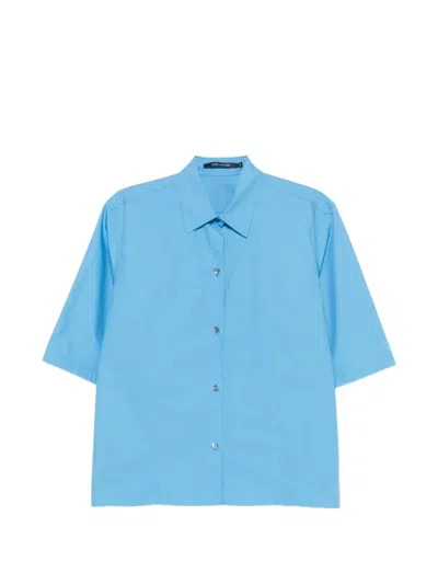 Sofie D'hoore Biscay Short-sleeve Shirt In Blue