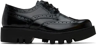 Sofie D'hoore Black Flores Derbys