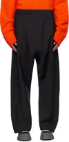 Sofie D'hoore Pipers Cotton Tapered Trousers In Charcoal