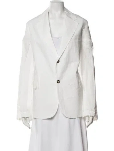 Pre-owned Sofie D'hoore Blazer W/ Tags In White