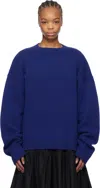 Sofie D'hoore Long Sleeve Sweater In Ink