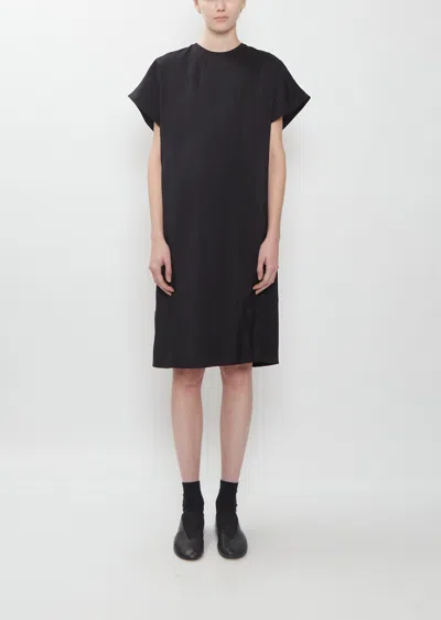 Sofie D'hoore Brixen Silk Doupion Dress In Black