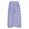 Sofie D'hoore Checked Wide-leg Trousers In Blue
