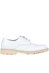 Sofie D'hoore Filos Derby Shoes In Ivory