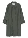 Sofie D'hoore Buttoned Patch-pocket Coat In Black