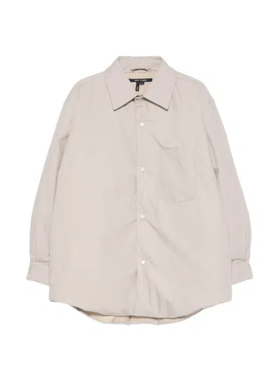 Sofie D'hoore Button-up Chest-pocket Coat In Neutral