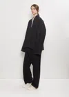 Sofie D'hoore Cairo Washed Denim Kimono Jacket In Black